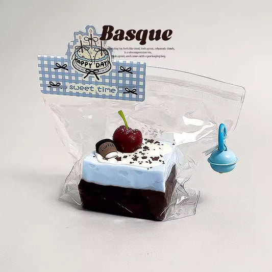 Squishy Toy #1017 Cherry Sea Salt Brownie